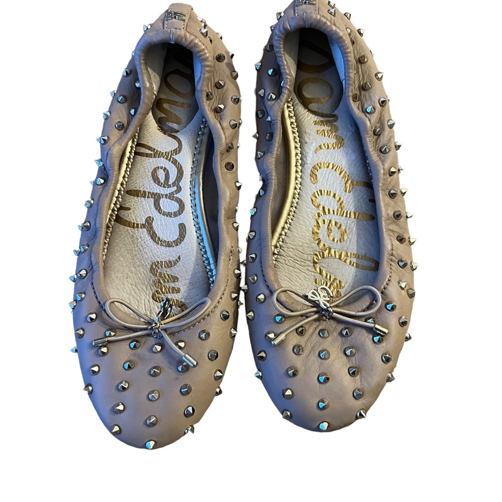 Sam Edelman Felicia Ballet Flats with gold stud accents